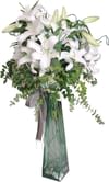 Arrangement of White Liliums Online