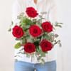 Bouquet of 6 red roses Online