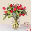 Bouquet of Red tulips Online