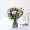 Bouquet of roses and mixed flowers with decorative greenery Online