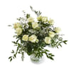 Bouquet with 12 white roses Online