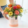 Bright Mother's Day Hatbox Flowers Online