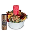 Candle arrangement 'Christmas Light' with Gottlieber cocoa a Online
