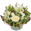 Cocon white flower arrangement Online