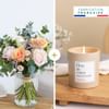Delicatesse et sa bougie - Pastel roses and candle Online
