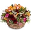 Flower arrangement Elegant Gift with Christmas lights Online