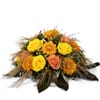 Flower arrangement The Memory Remains with roses for the cem