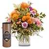 Flower bouquet of the month 'November' with Gottlieber cocoa Online