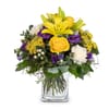 Flower bouquet 'Summer Sunshine with Lilies'