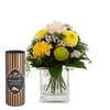 Flower bouquet Sunshine with Gottlieber cocoa almonds Online