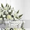 Funeral spray or arrangement with ribbon Online