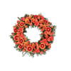 Funeral Wreath Warm w ribbon 248046 Online