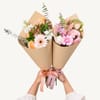 Buy Love You Mum Pinks Bouquet