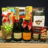 Moet & Veuve Double Delight Champagne Basket Online