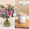 Powdery cloud and its scented candle Online