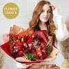 Red florist's fantasy bouquet Online
