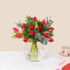 Red tulips bouquet Online
