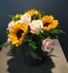 Seasonal flowers in vase Online