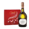Sparkling Wine & Lindor Chocolate Pralines Gift Box Online