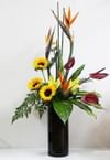 Stylish Arrangement In Tall Vase Online