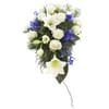 The sky is blue and white -funeral arrangement Online