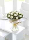 White and Rose Hand Tied Online