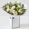 White Rose and Lily Bouquet Online
