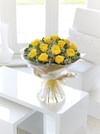 Yellow and Rose Hand Tied Online