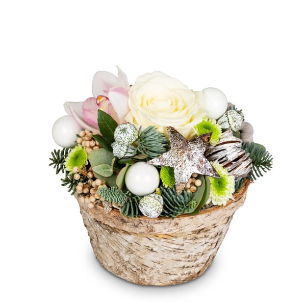 Arrangement Christmas glitter