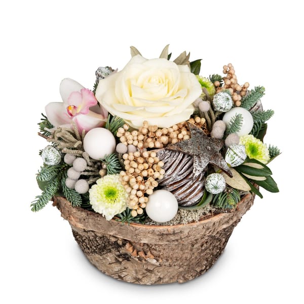 Arrangement Christmas glitter