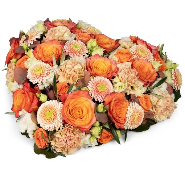 Arrangement From the Bottom of the Heart for the cemetery