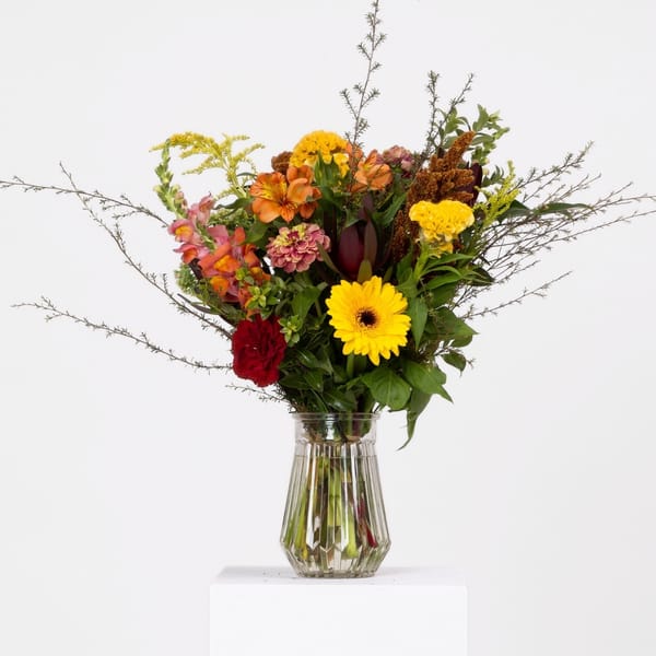 Autumn Bouquet in a Vase