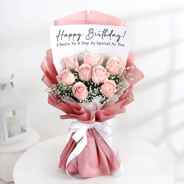 Birthday Cheers Enchanting Blooms Bouquet