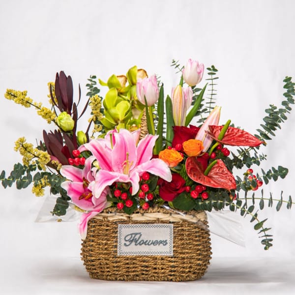 Blossom Harmony Basket Chinese New Year Edition