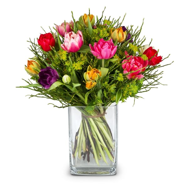Fleurop Flower bouquet Colorful Tulip Dream
