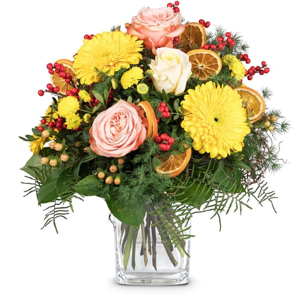 Flowerbouquet Winter Sun