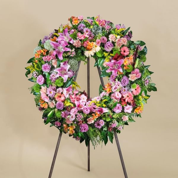 Multicolor Classic Wreath