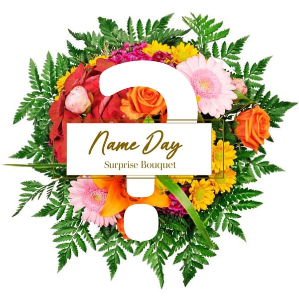 Name Day Surprise Bouquet