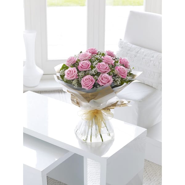 Pink and Rose Hand Tied