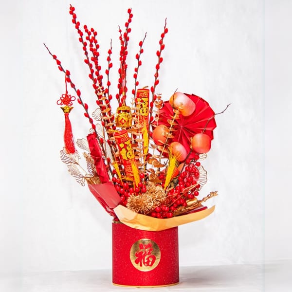 Red Harmony Blossom Box Chinese New Year Edition