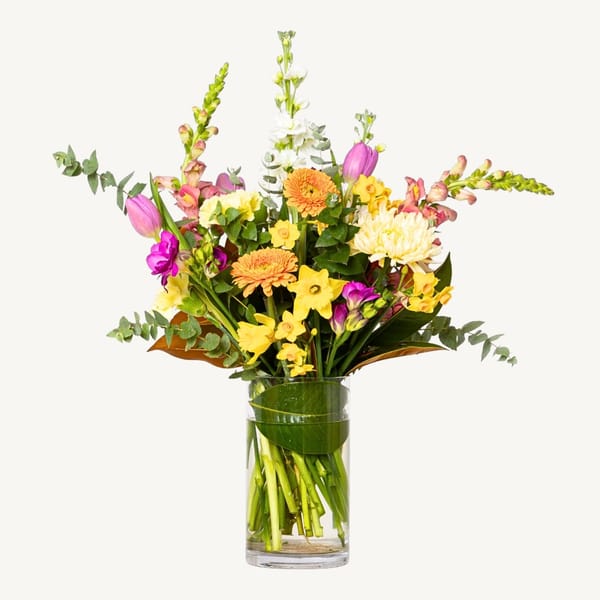 Spring Bouquet in a Vase
