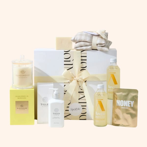 Wellbeing Deluxe Yellow Gift Box