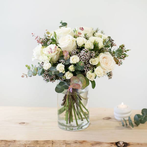 White and green bouquet