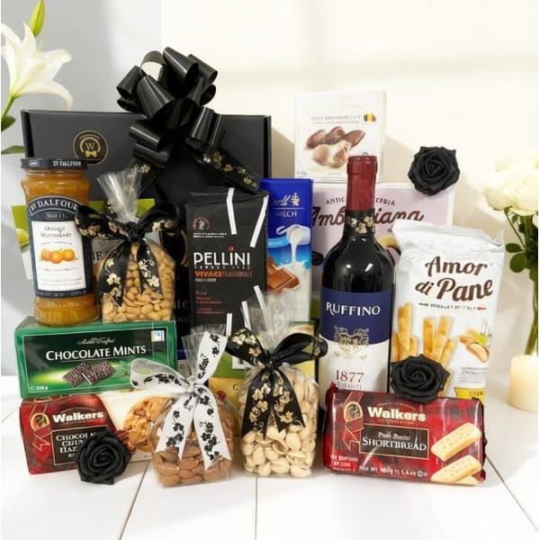 With Heartfelt Sympathy – Condolence Basket