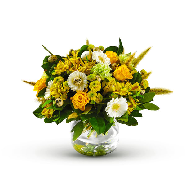 Yellow Easter bouquet