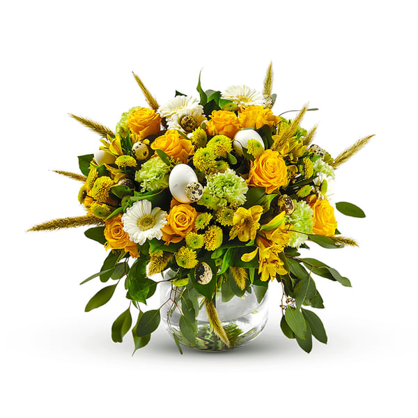 Yellow Easter bouquet